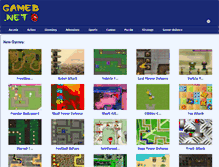 Tablet Screenshot of gameb.net